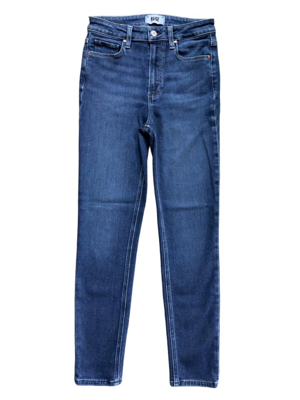 PAIGE Gemma High Rise Cigarette Jeans Womens Size 27 Sketchbook WA048 - Picture 11 of 15